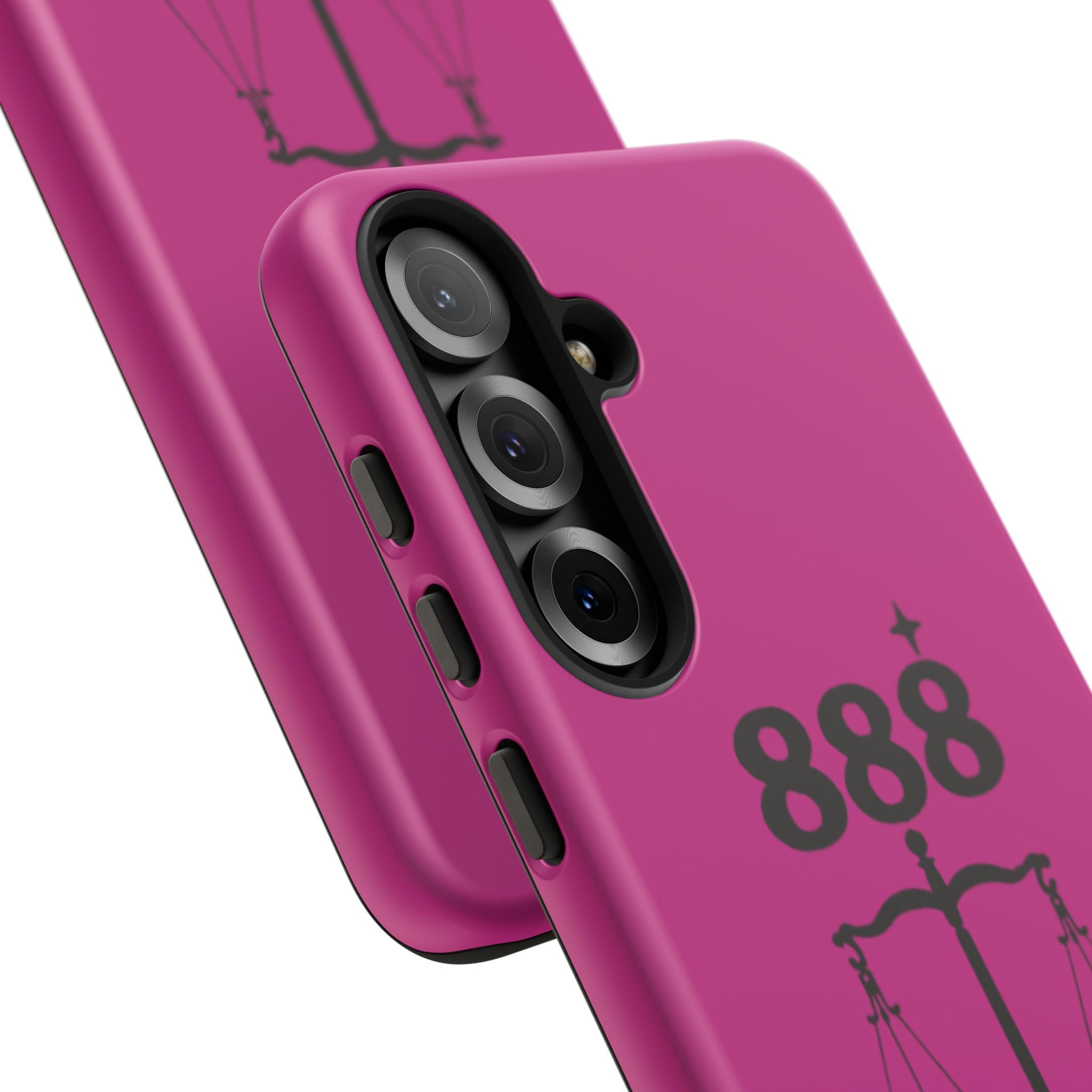 Black & Pink 888 Balance Phone Case