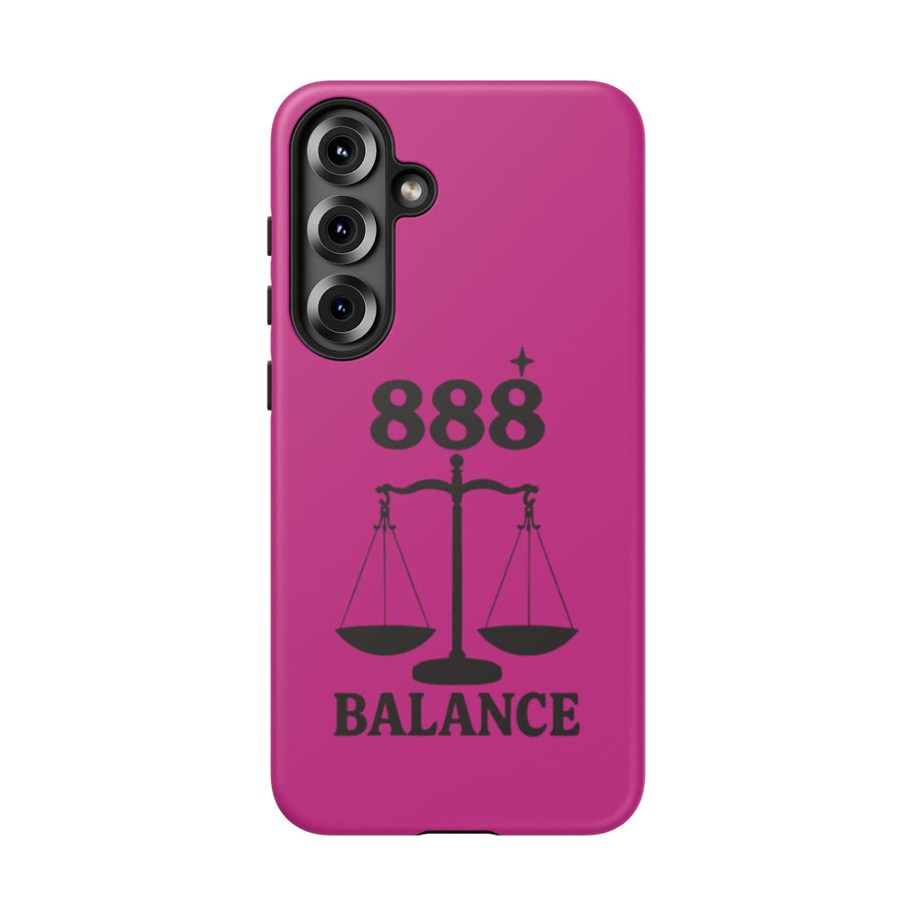 Black & Pink 888 Balance Phone Case