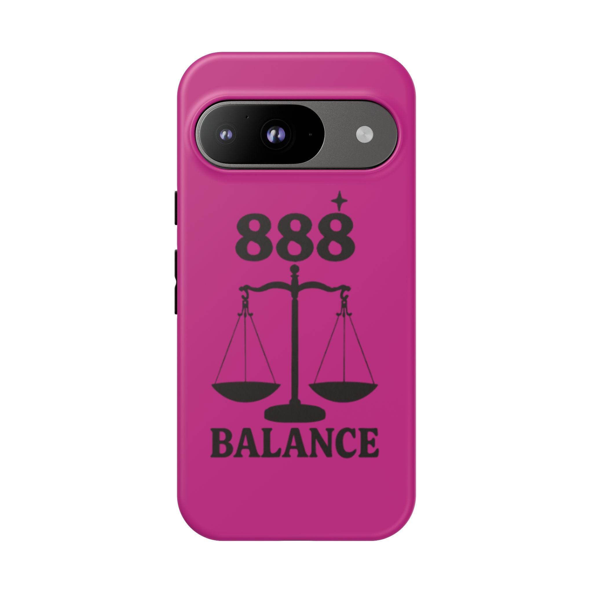 Black & Pink 888 Balance Phone Case
