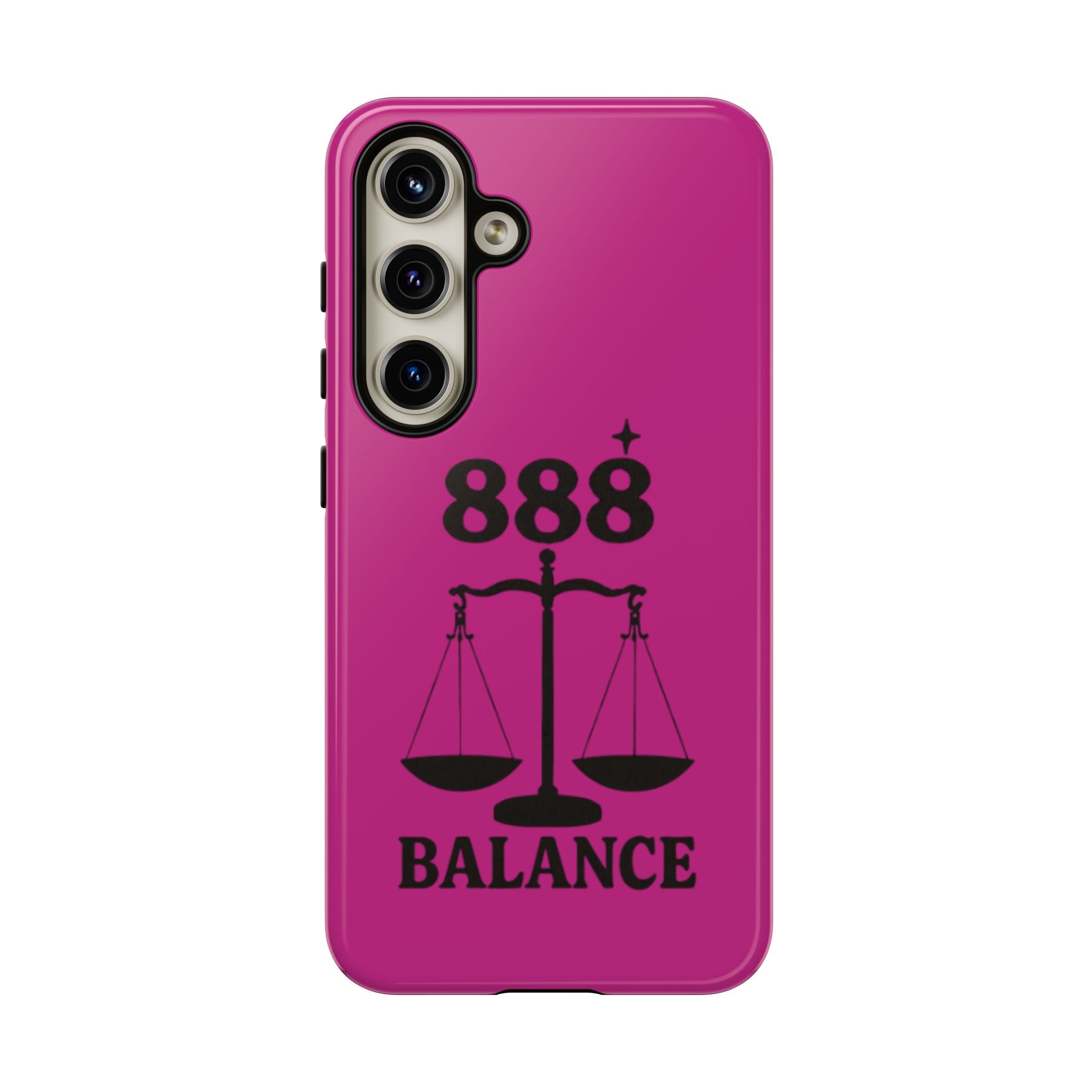 Black & Pink 888 Balance Phone Case