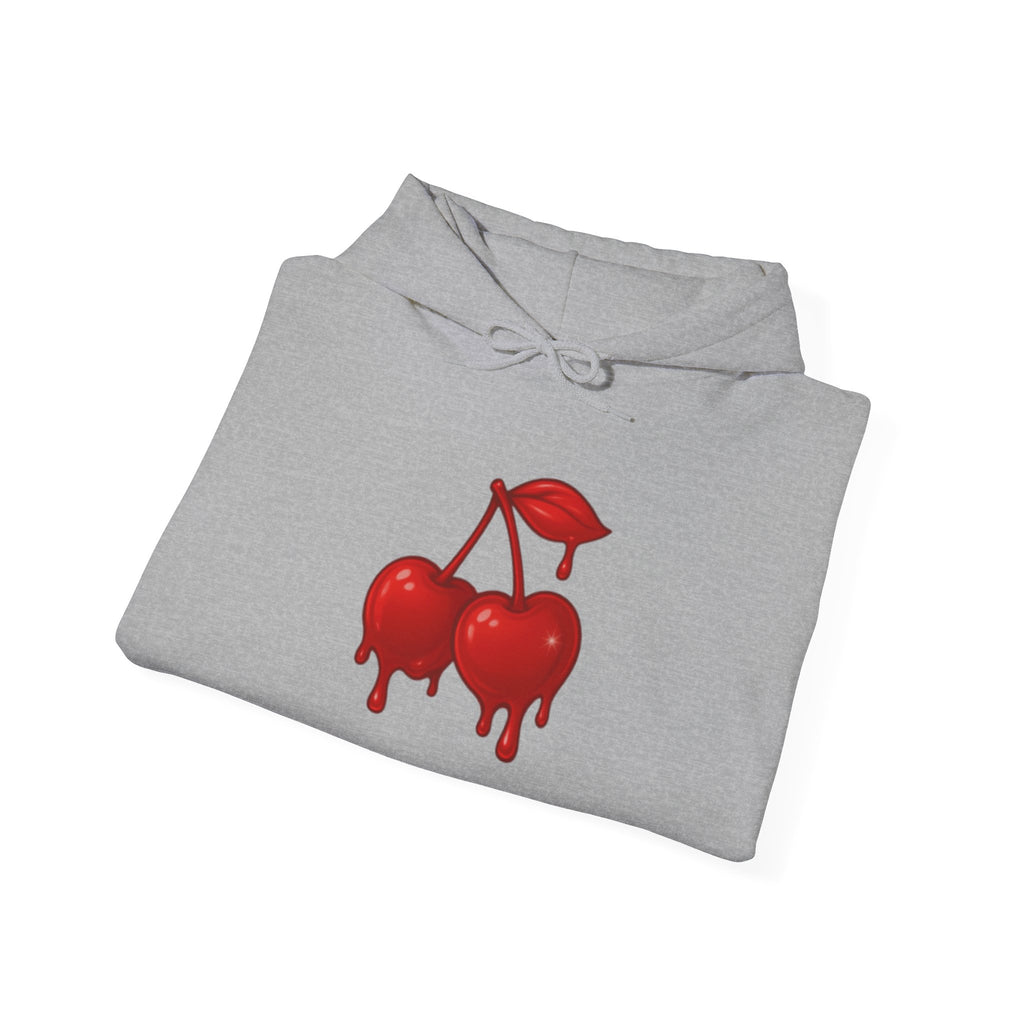 Dripping Red Cherry Hoodie