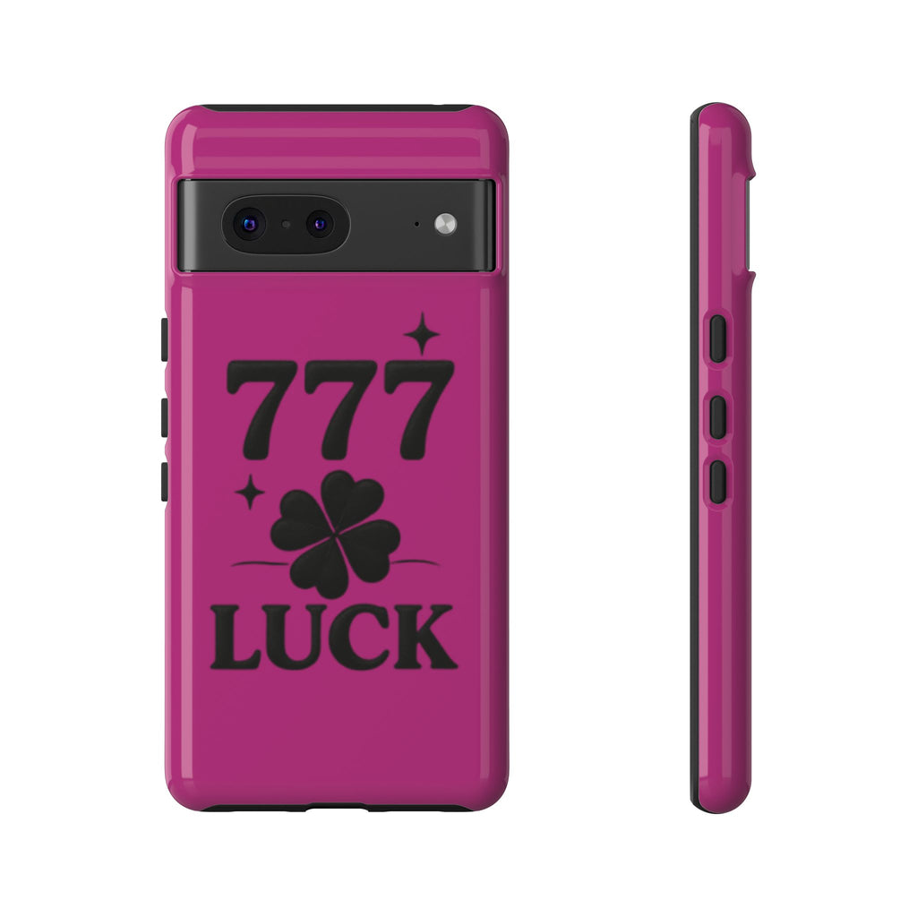 Black & Pink 777 Luck Phone Case