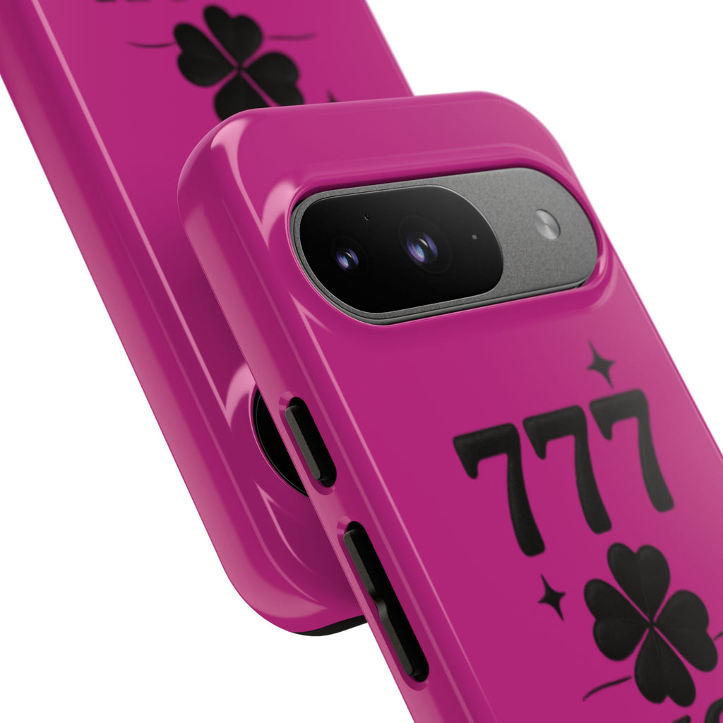 Black & Pink 777 Luck Phone Case