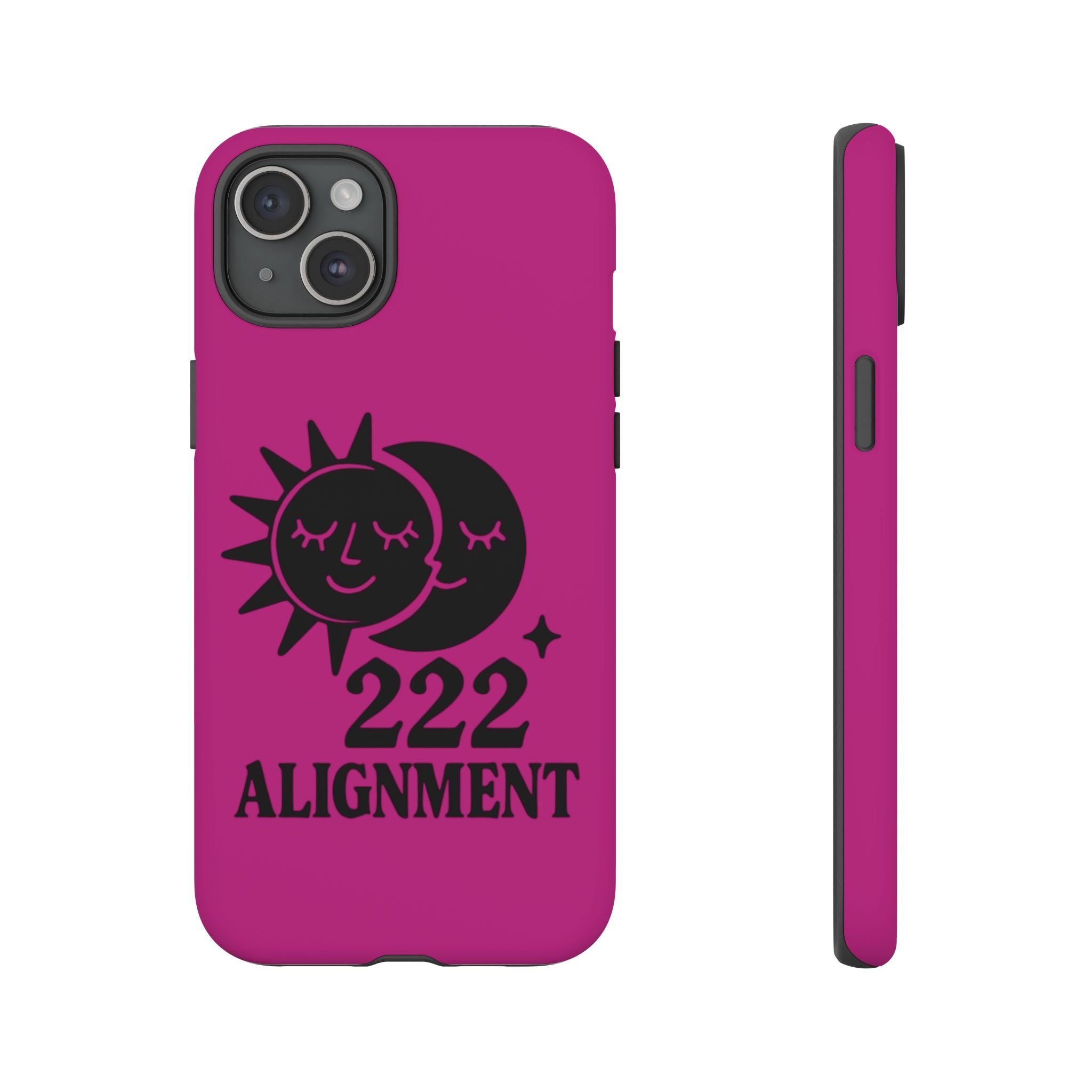Black & Pink 222 Alignment Phone Case
