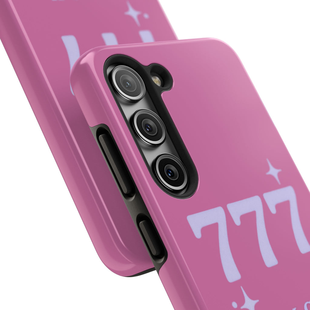 Pink & Purple 777 Luck Phone Case