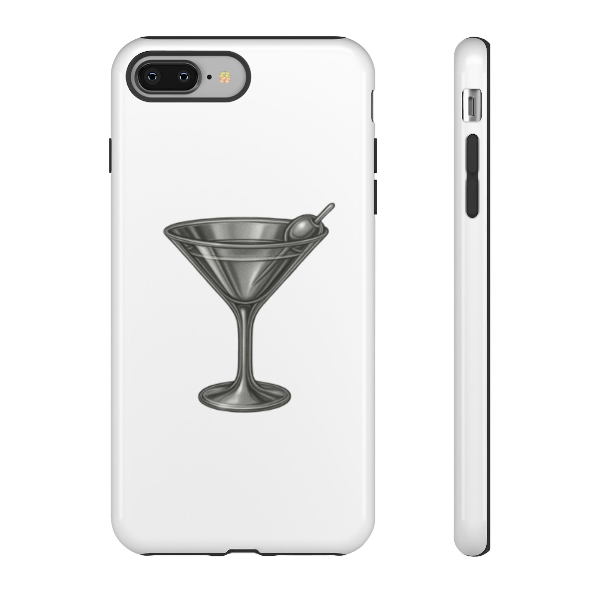 Silver Martini Tough Case