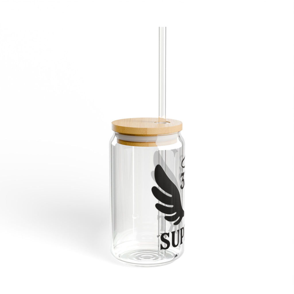 Black Sipper Glass Support 333