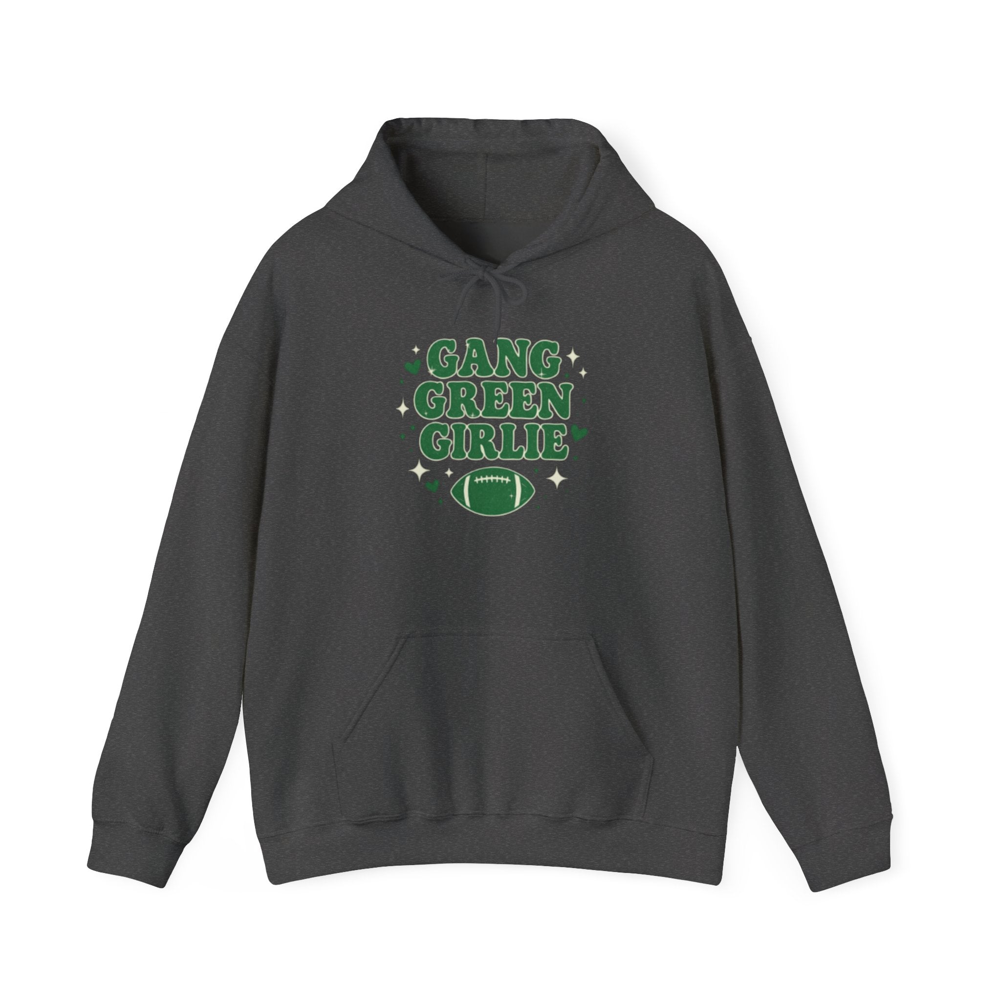 Gang Green Girlie Football Hoodie — Women's Football Fan Pullover