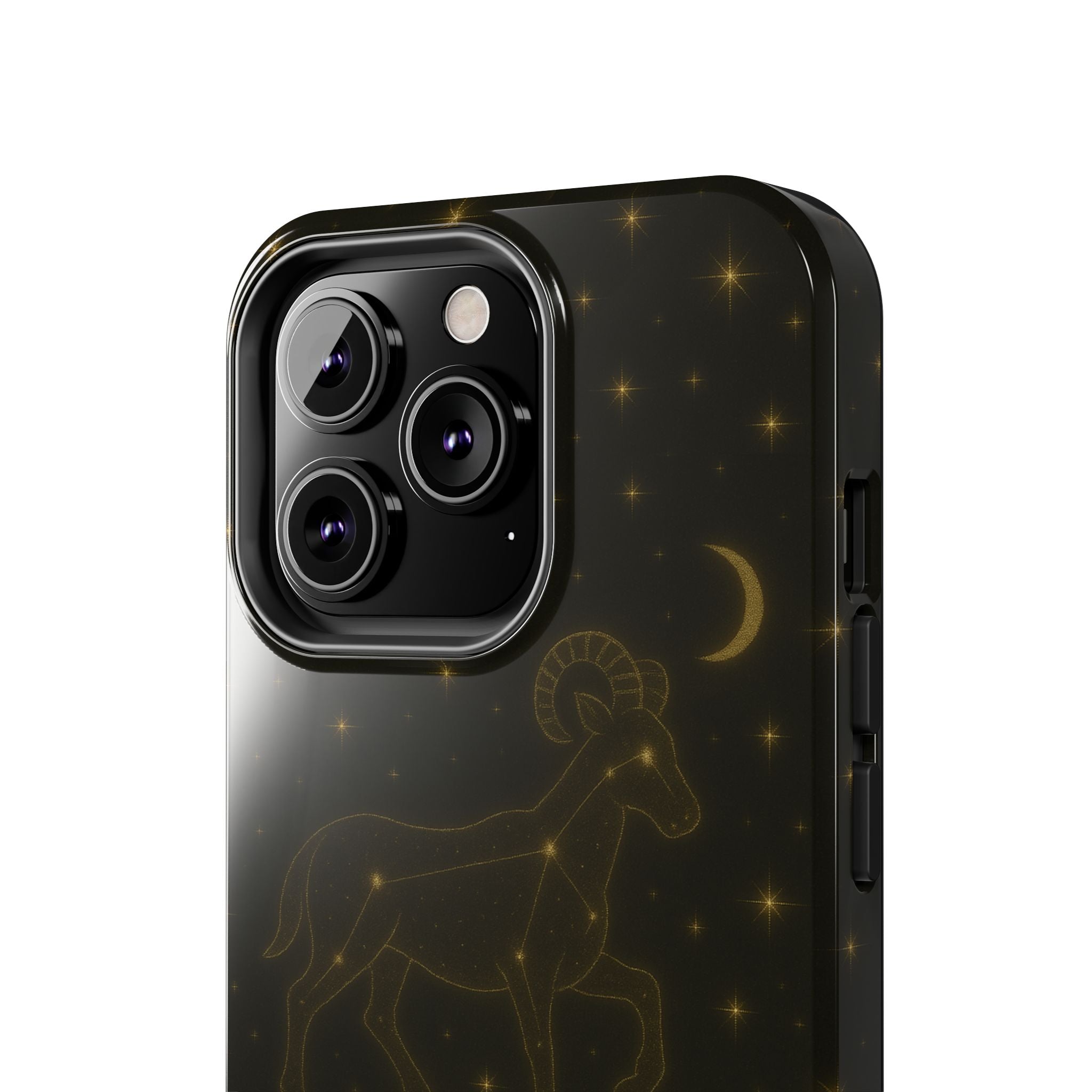 Aries Constellation Tough Phone Case — Zodiac Ram Star Map Design