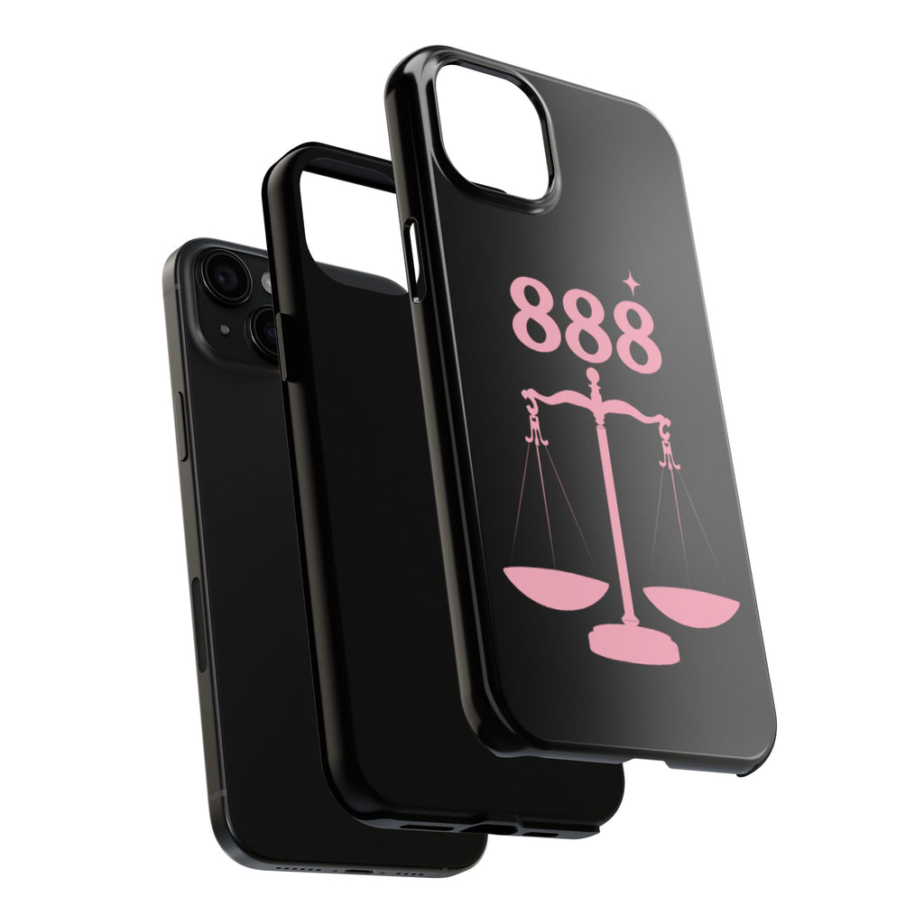 Black & Pink 888 Phone Case