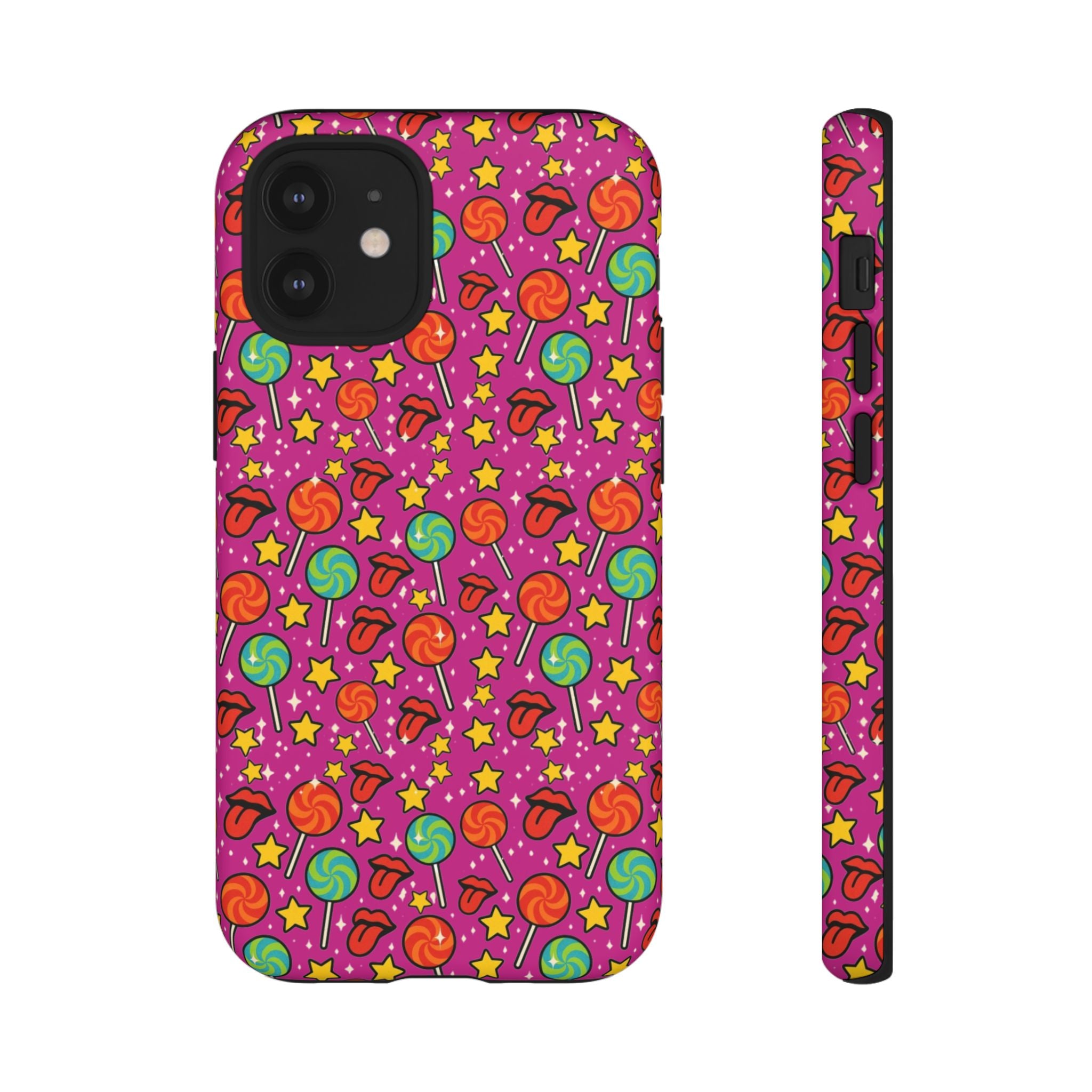 Lollipops & Lips Retro Phone Cases