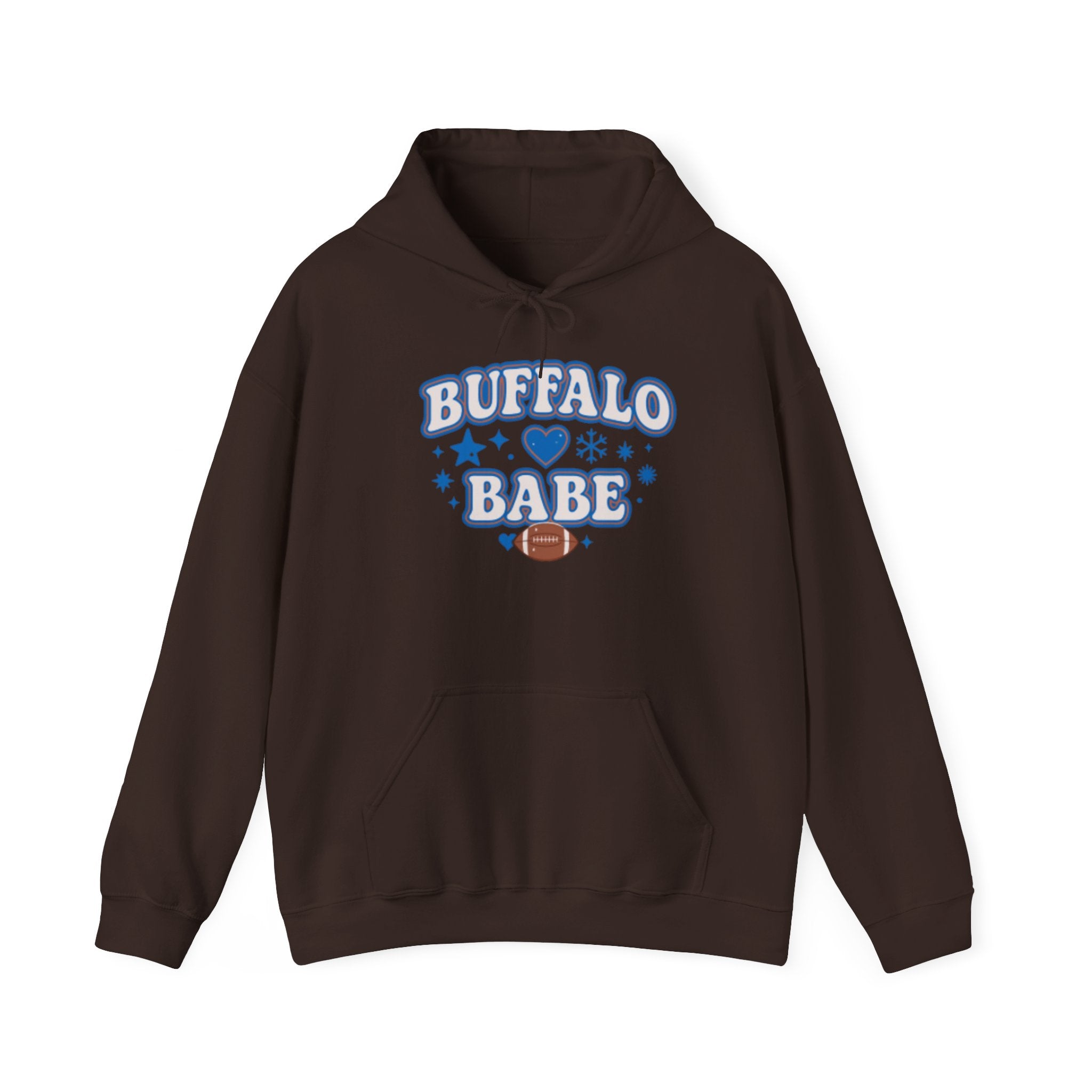 Buffalo Babe Hoodie — Cute Football Fan Pullover