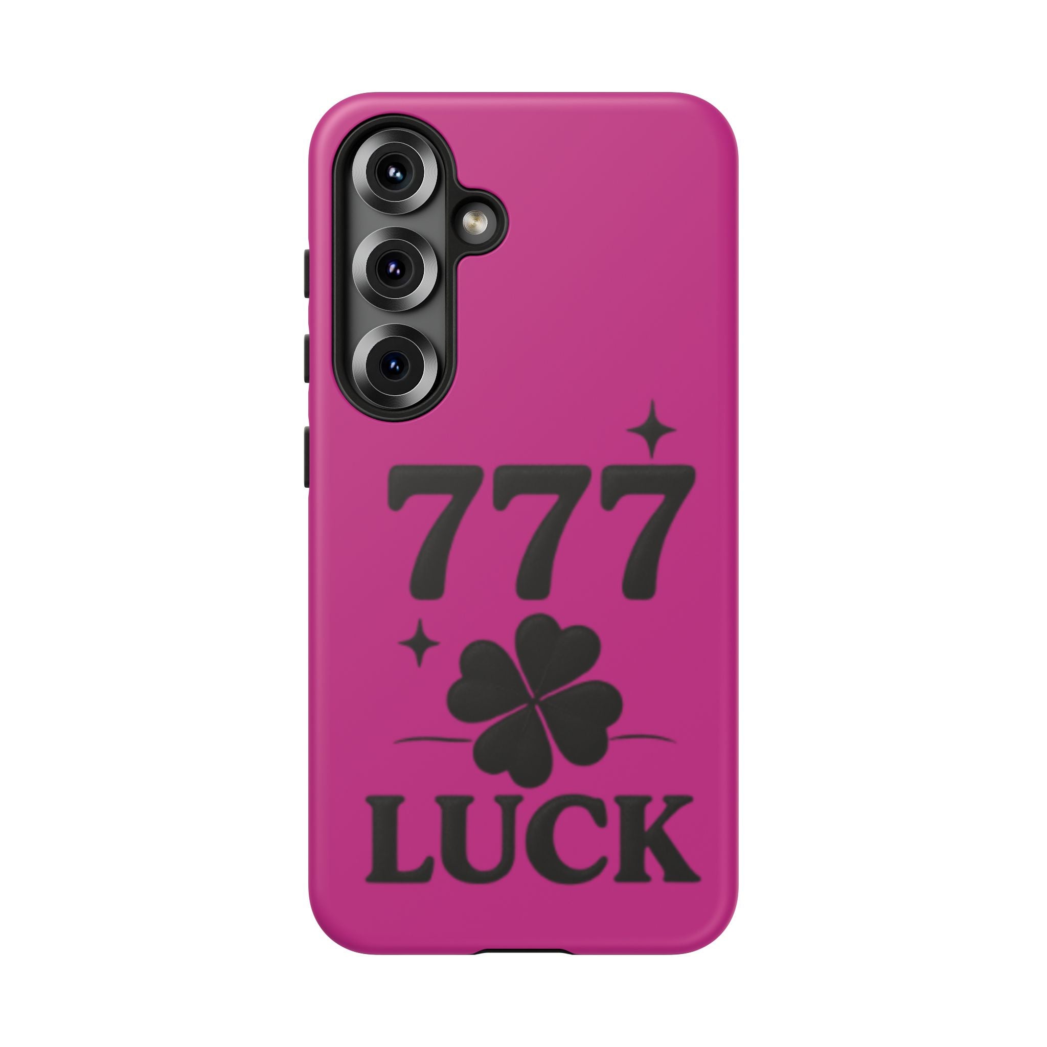 Black & Pink 777 Luck Phone Case