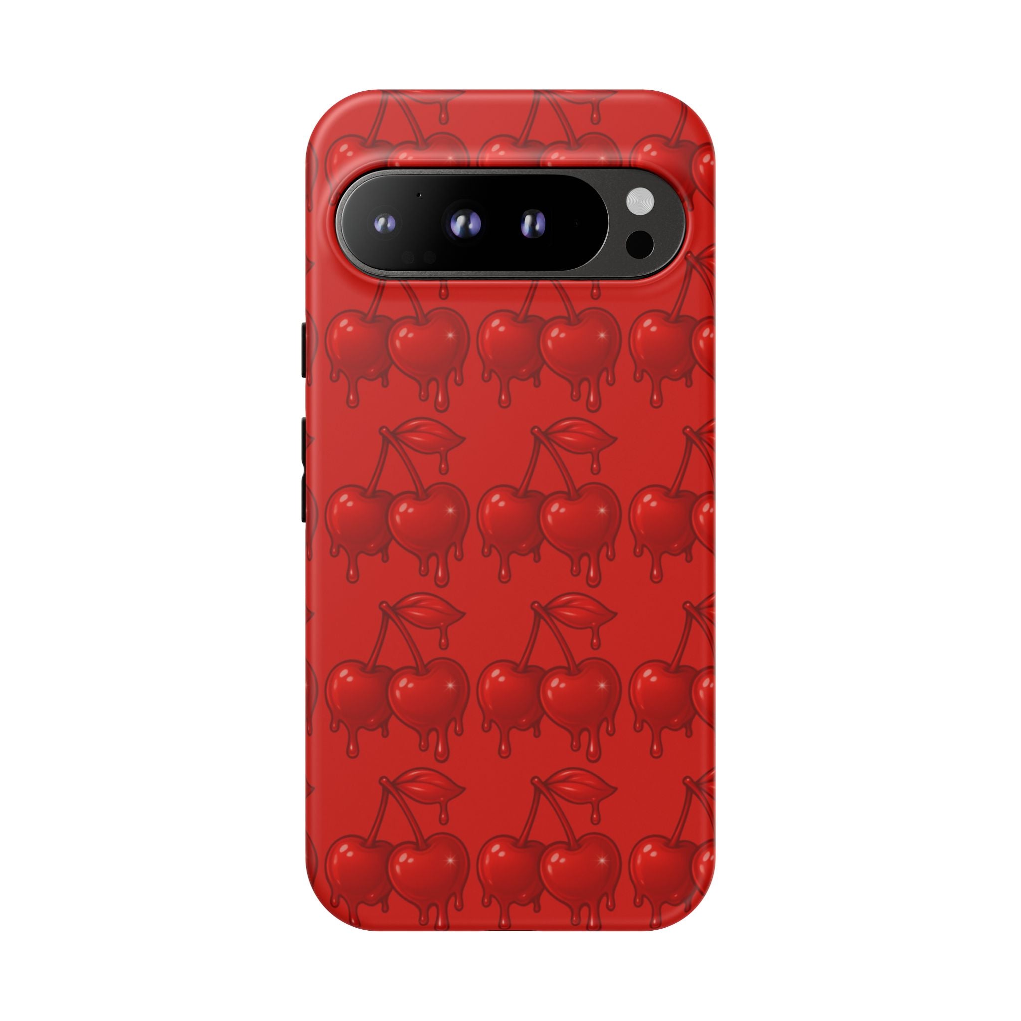 Red Dripping Cherry Phone Case