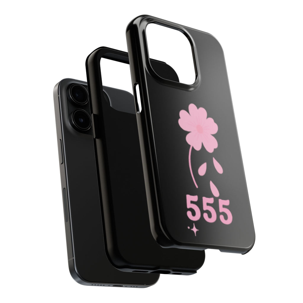Black & Pink 555 Phone Case