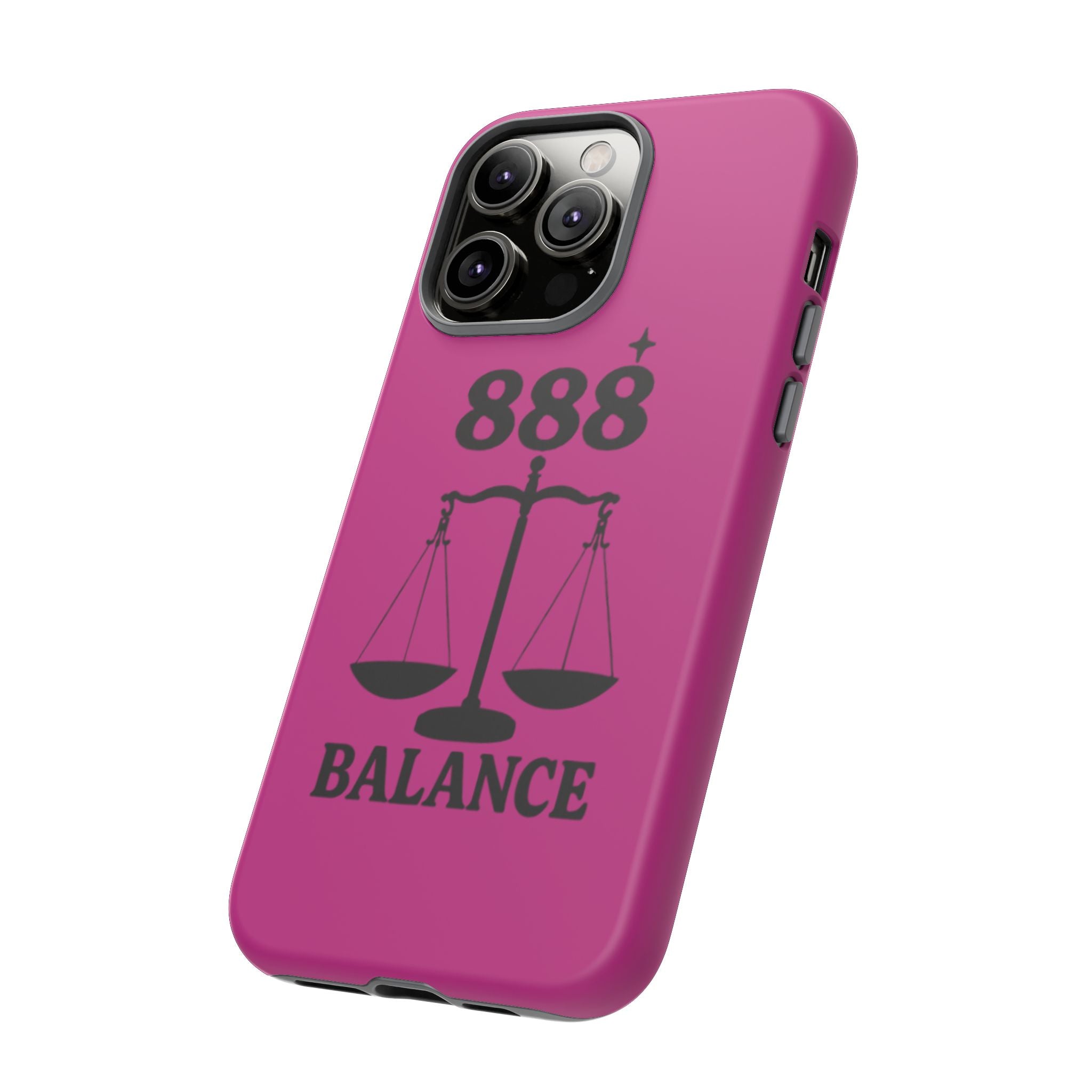 Black & Pink 888 Balance Phone Case