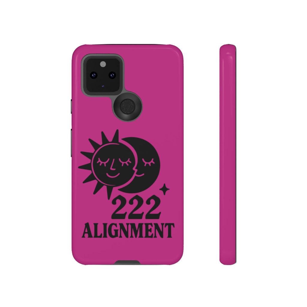 Black & Pink 222 Alignment Phone Case