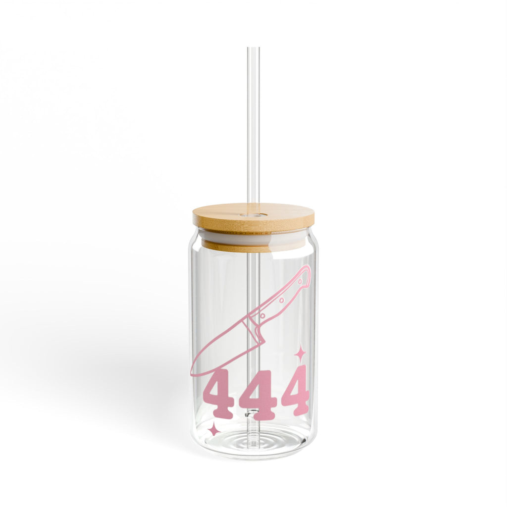 Pink Sipper Glass 444