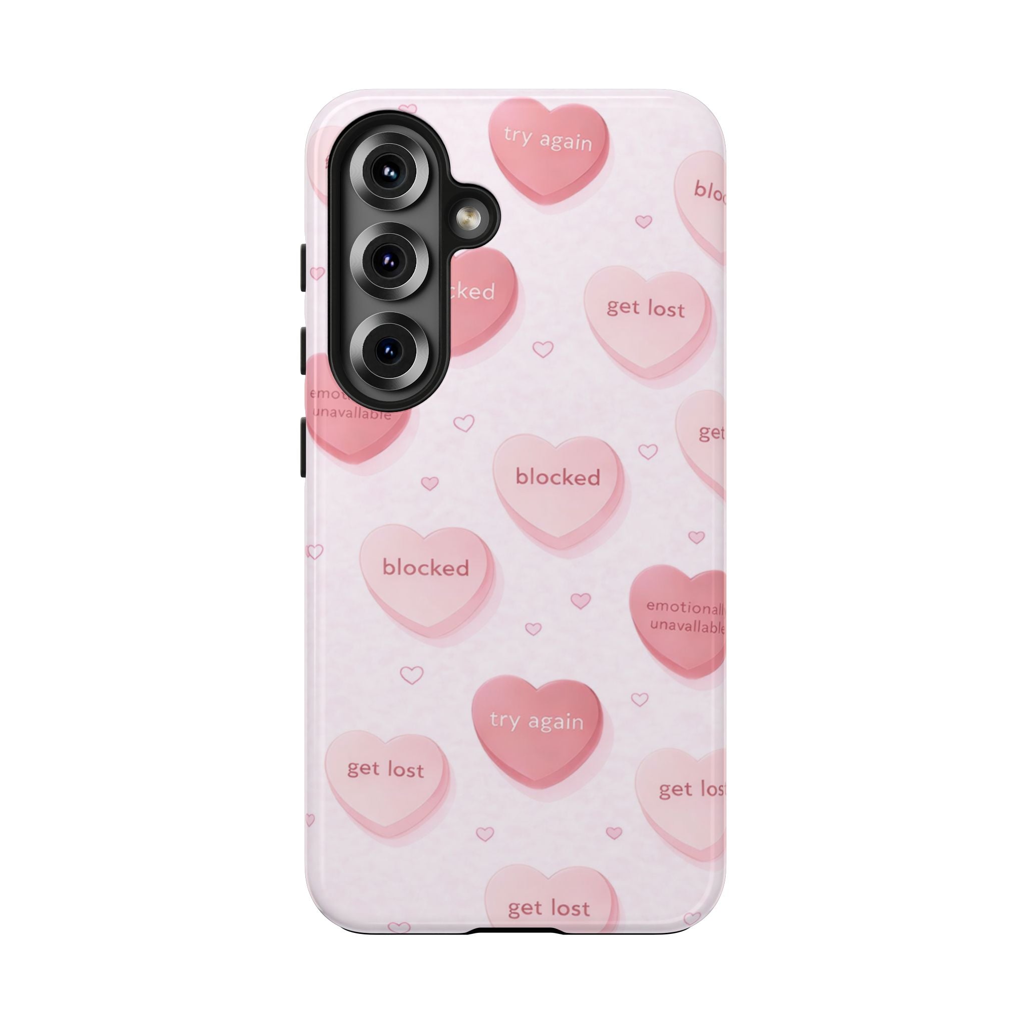 Non-Conversation Hearts Phone Case