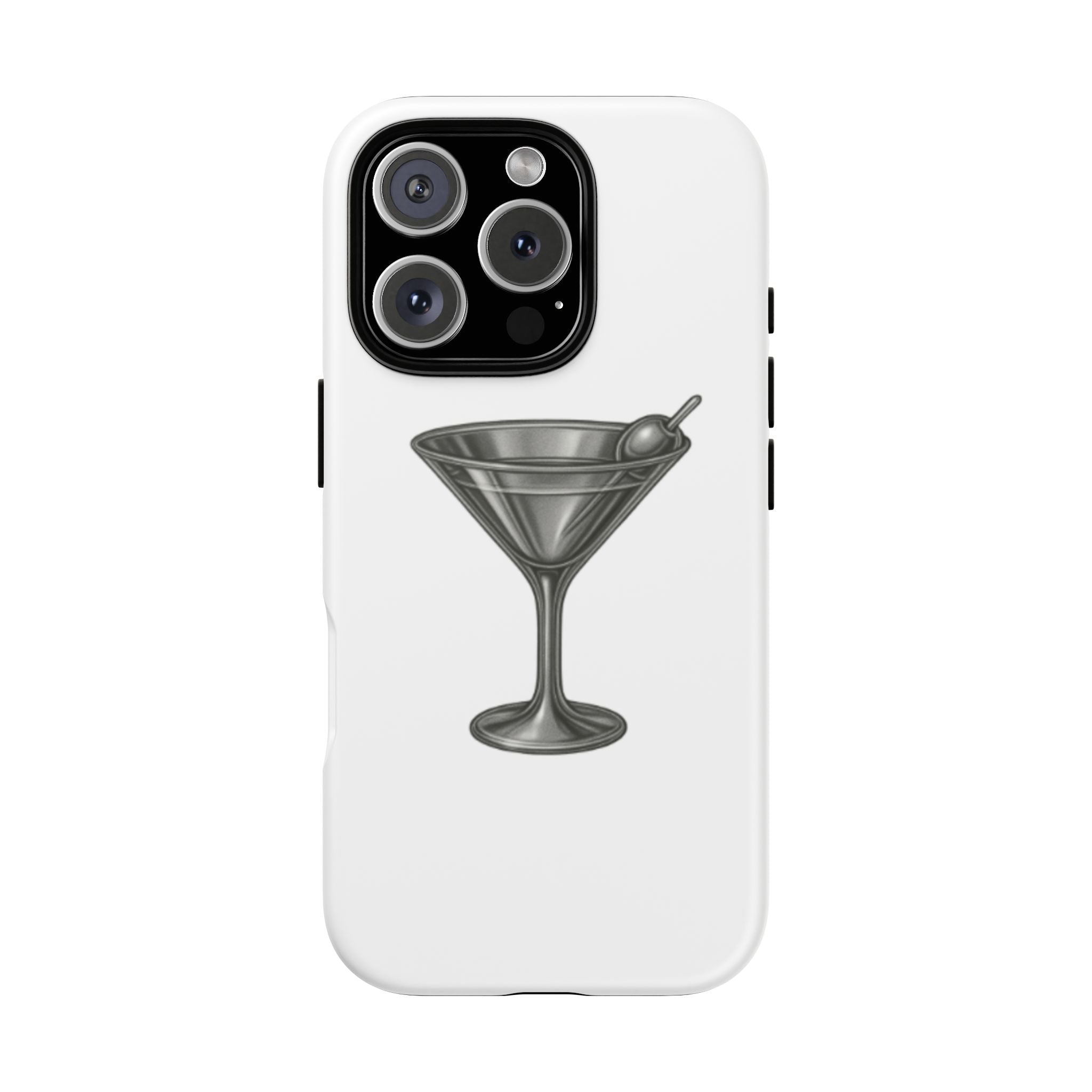 Silver Martini Tough Case