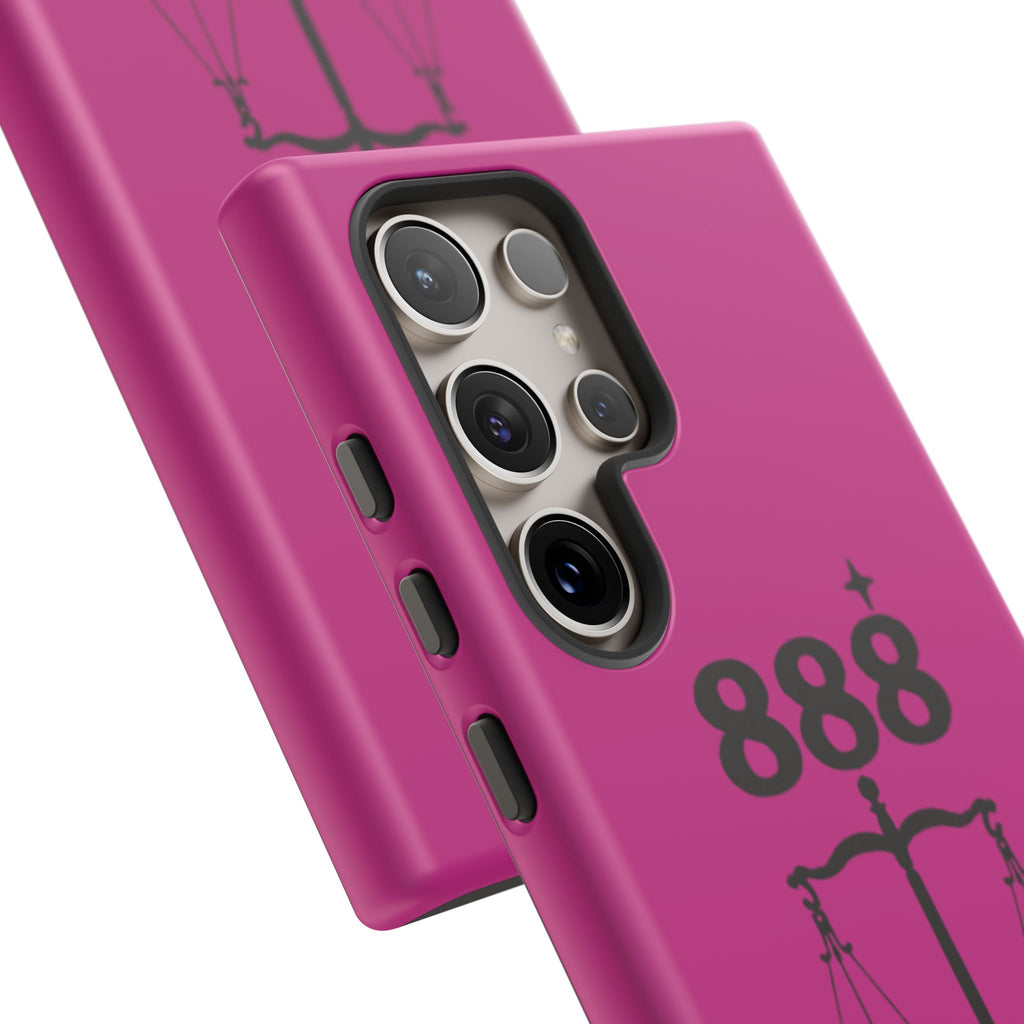 Black & Pink 888 Balance Phone Case
