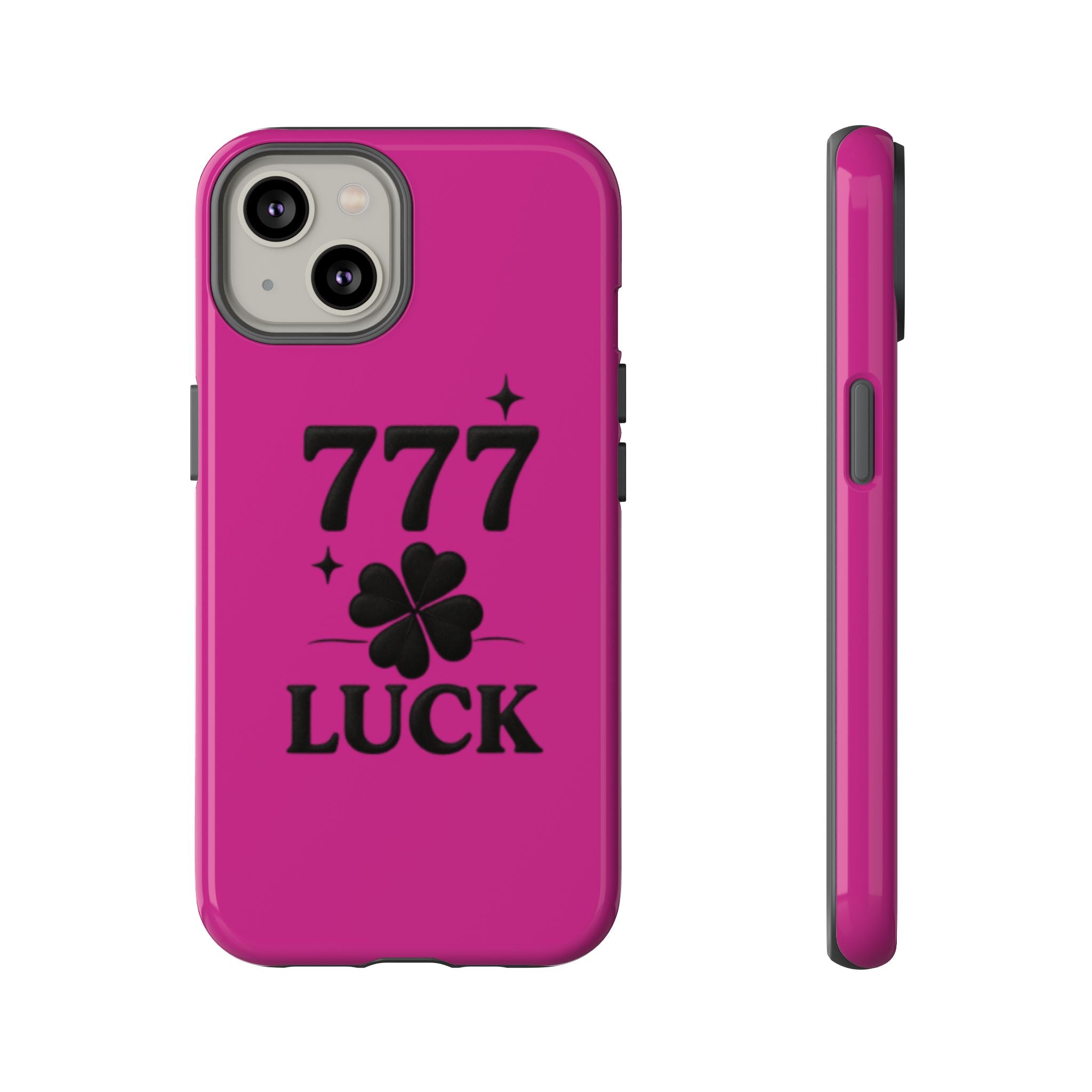Black & Pink 777 Luck Phone Case