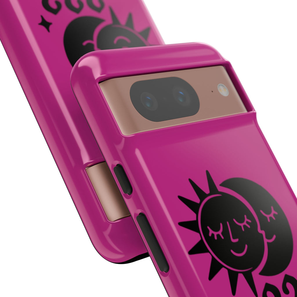 Black & Pink 222 Alignment Phone Case