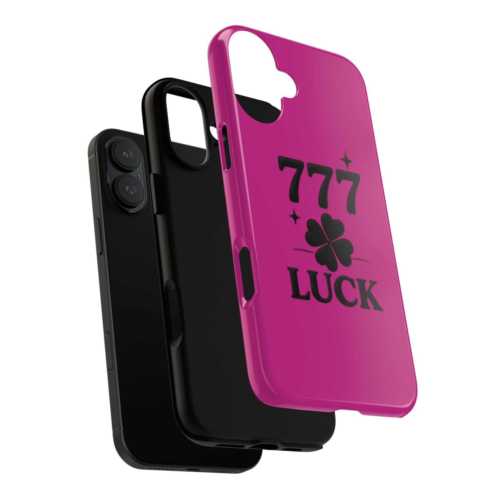 Black & Pink 777 Luck Phone Case