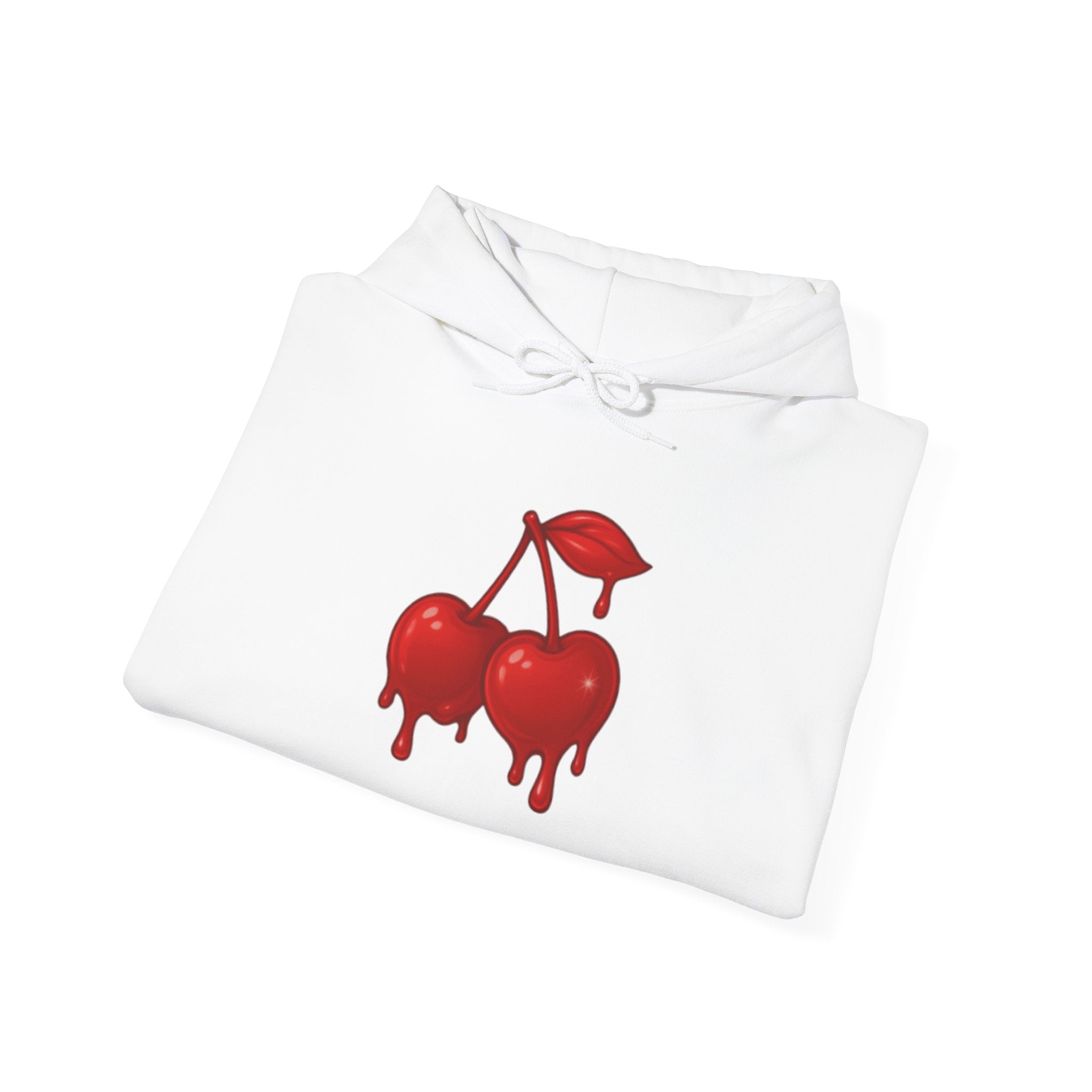Dripping Red Cherry Hoodie