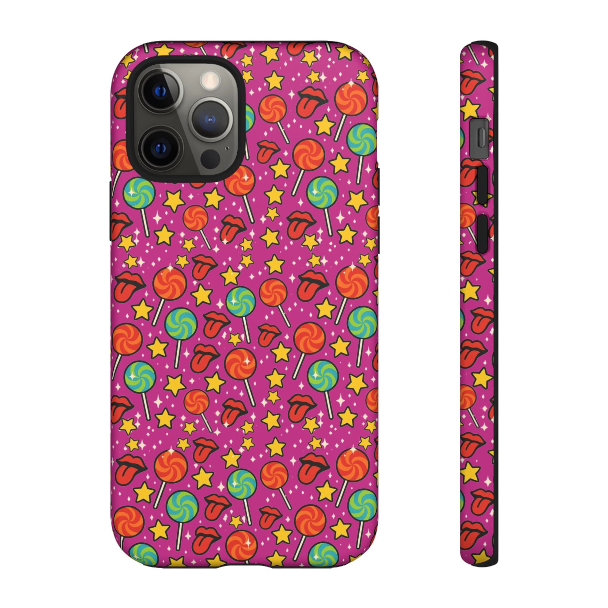 Lollipops & Lips Retro Phone Cases