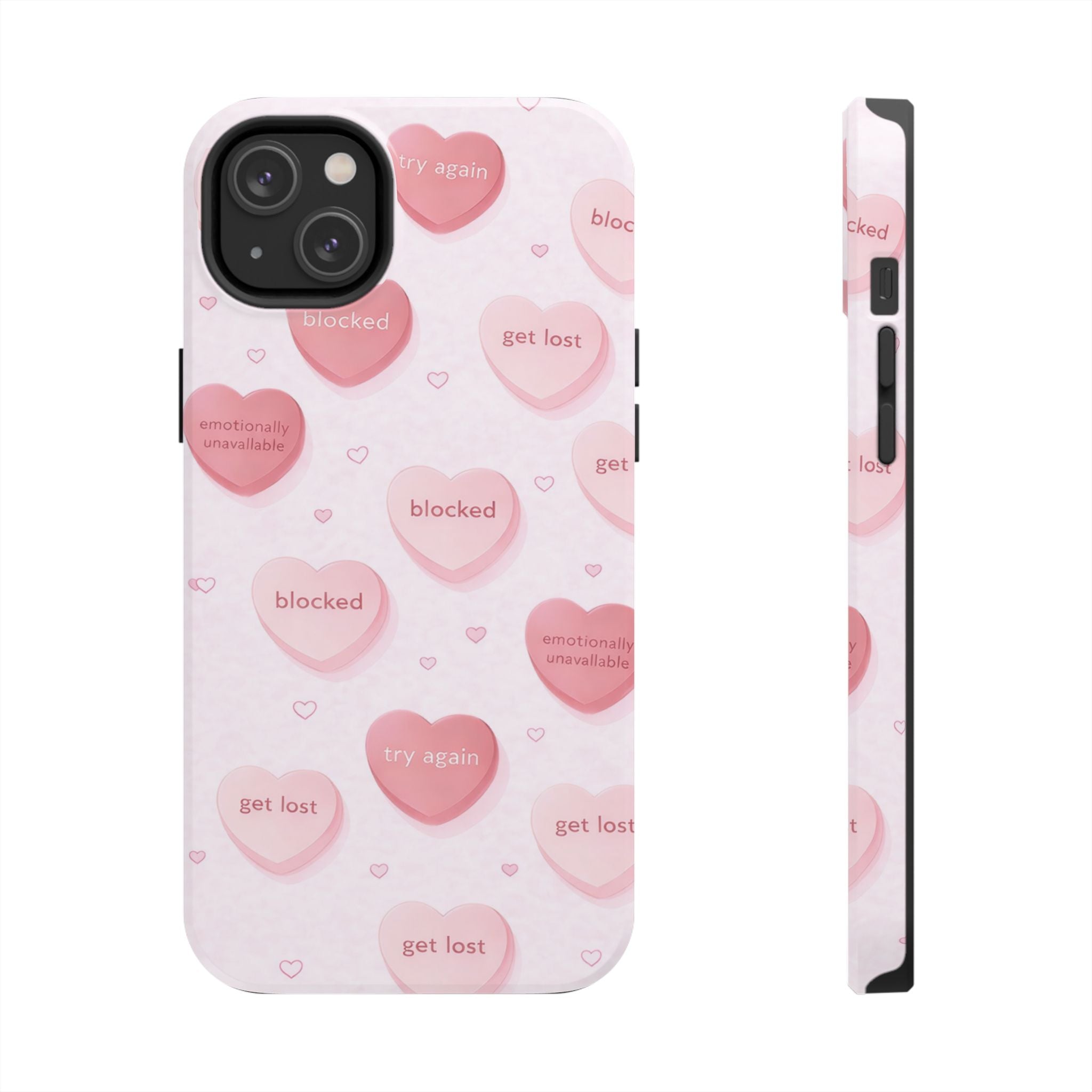 Non-Conversation Hearts Phone Case