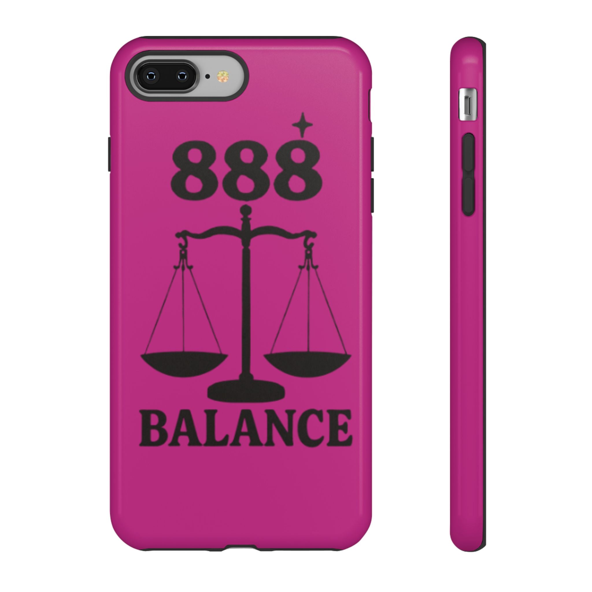Black & Pink 888 Balance Phone Case