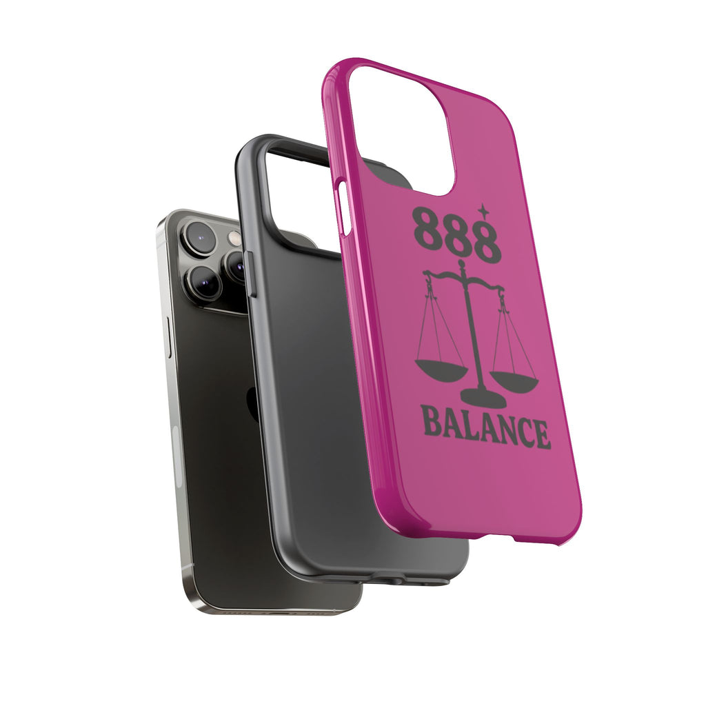 Black & Pink 888 Balance Phone Case