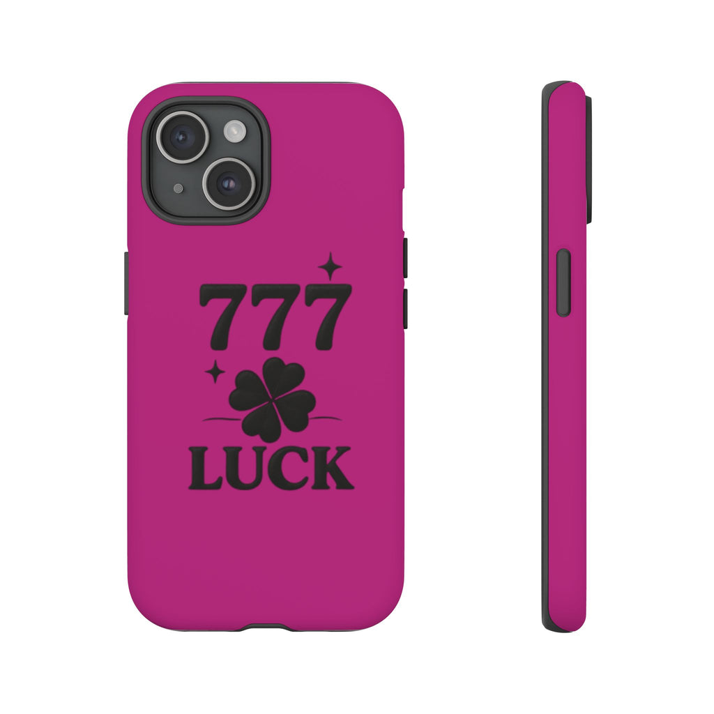 Black & Pink 777 Luck Phone Case