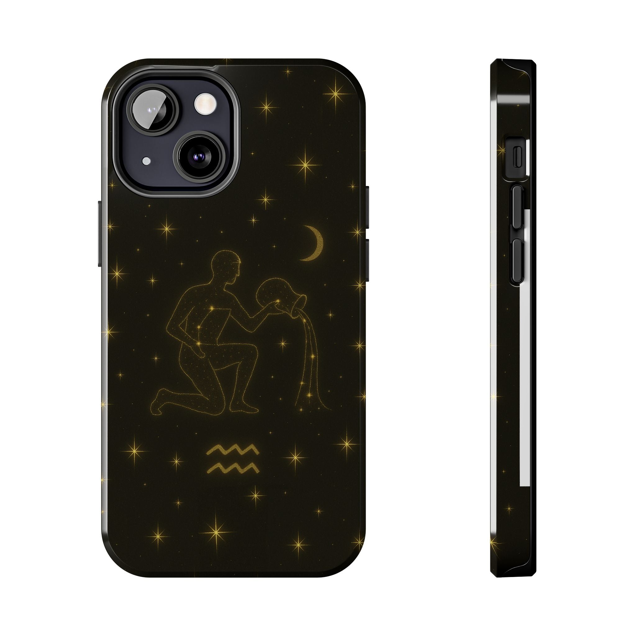 Aquarius Constellation Tough Phone Case — Zodiac Water-Bearer Astrology Design