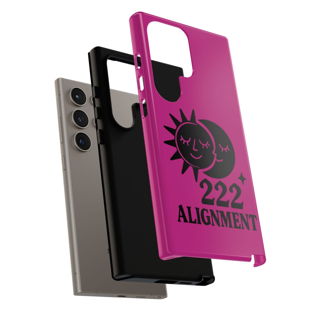 Black & Pink 222 Alignment Phone Case