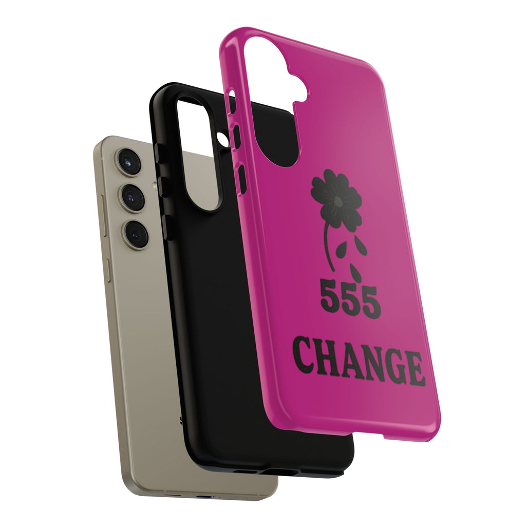 Black & Pink 555 Change Phone Case