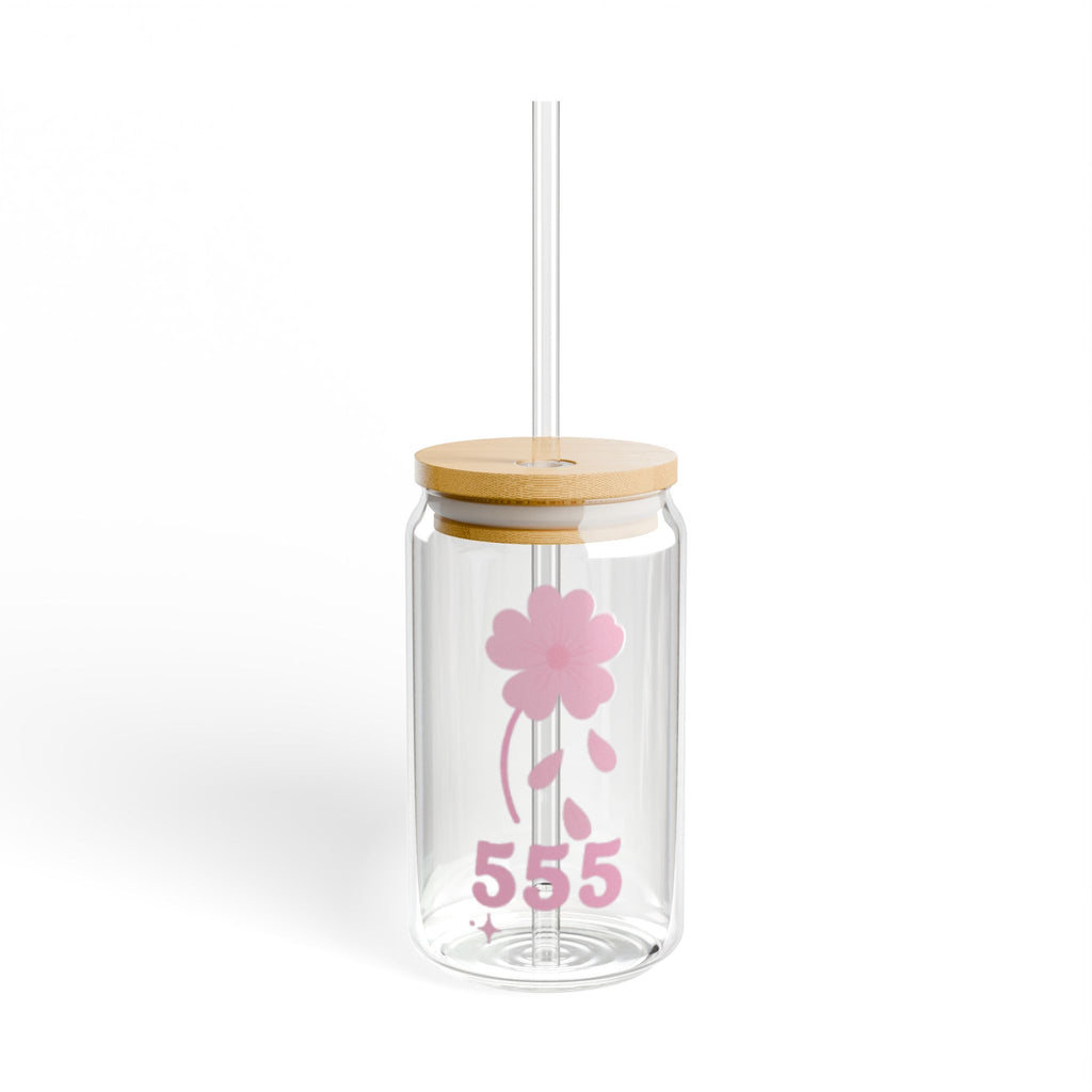 Pink Sipper Glass 555