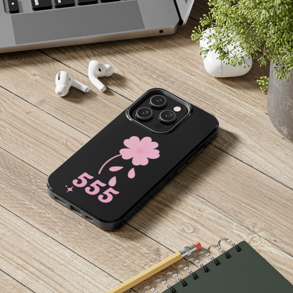 Black & Pink 555 Phone Case