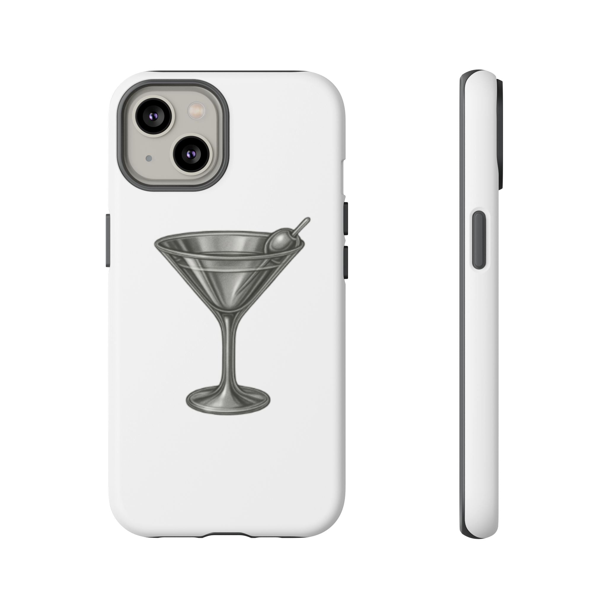 Silver Martini Tough Case
