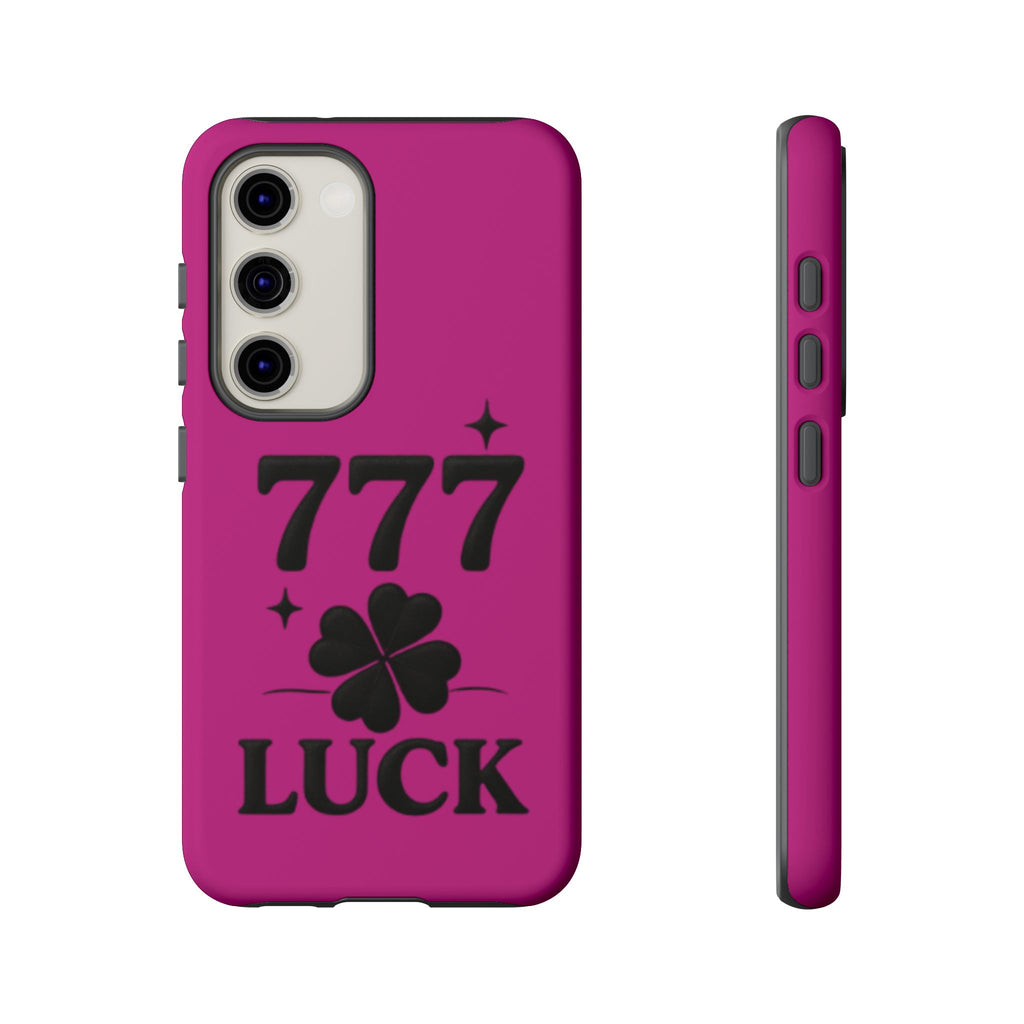 Black & Pink 777 Luck Phone Case
