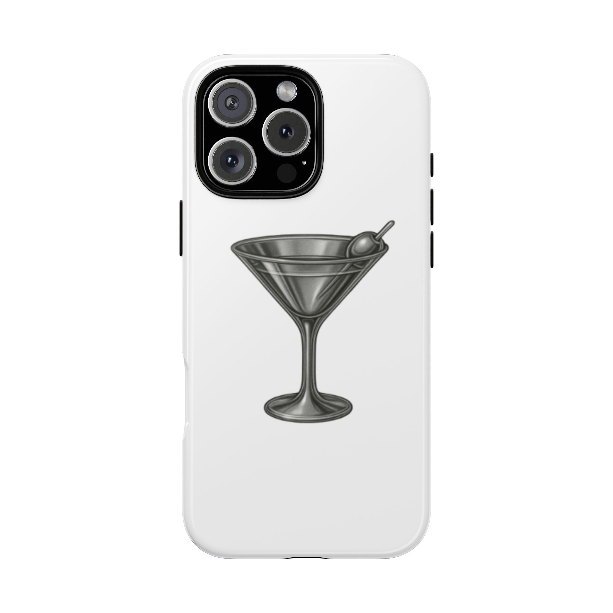 Silver Martini Tough Case