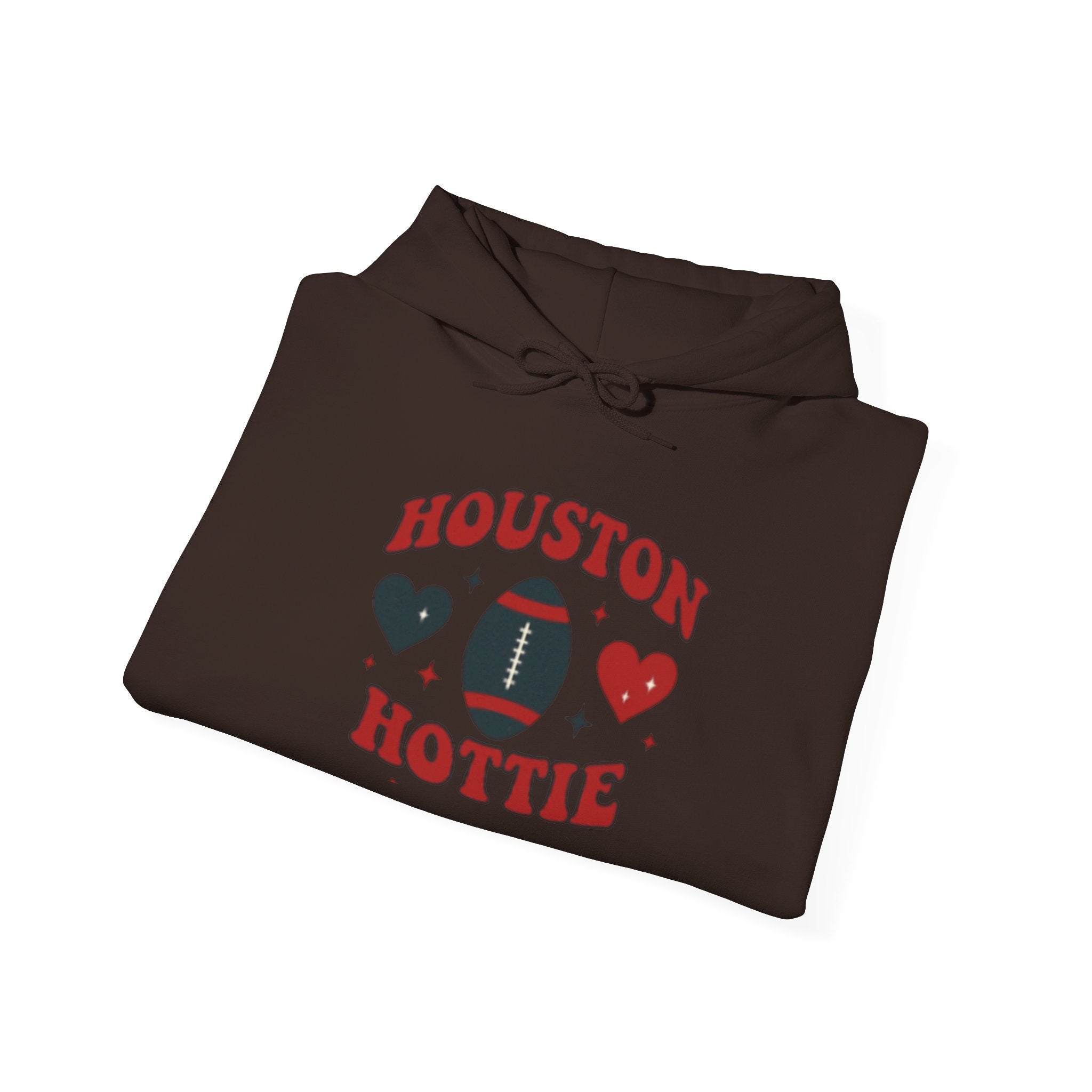 Hoodie — "Houston Hottie" Football Graphic Pullover