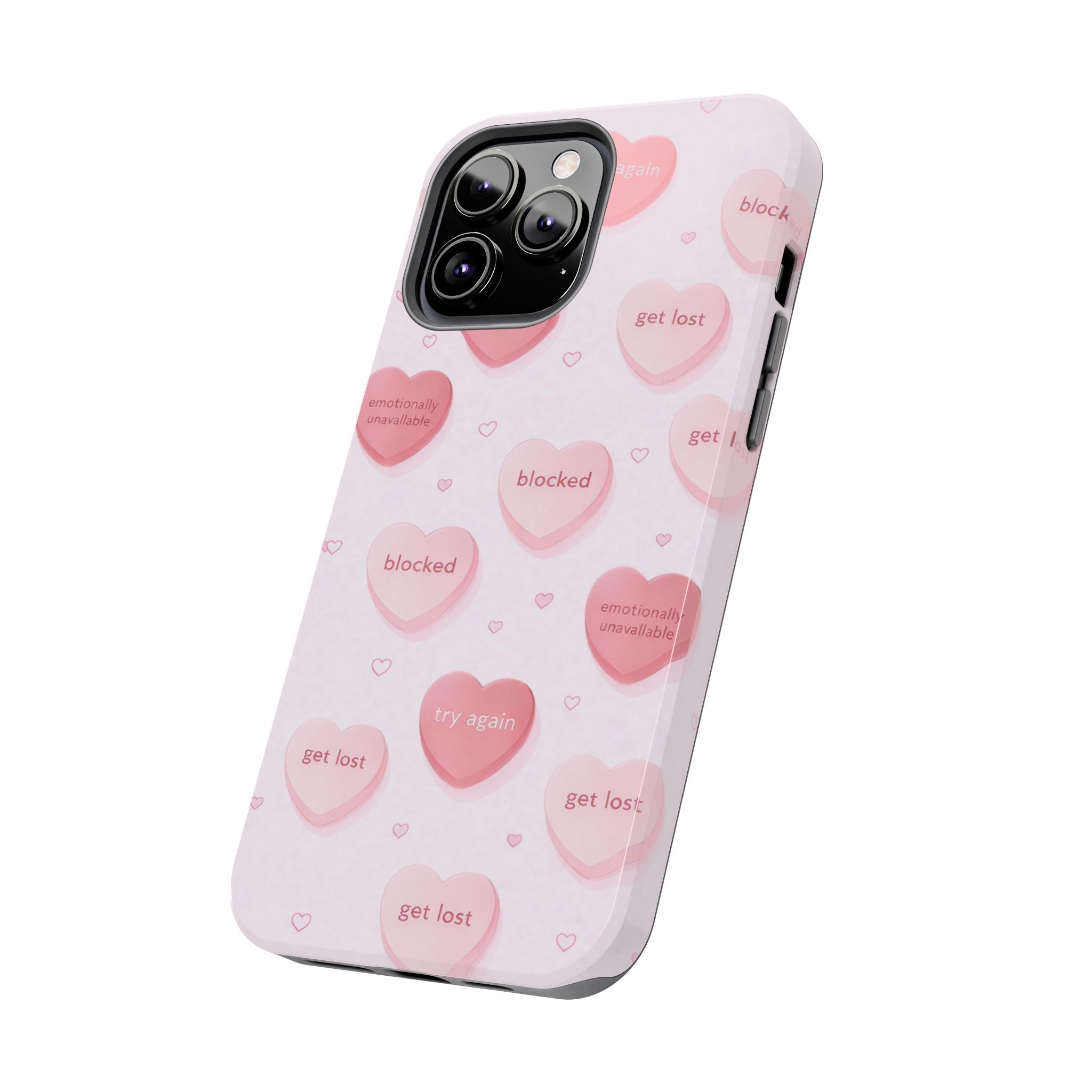 Non-Conversation Hearts Phone Case