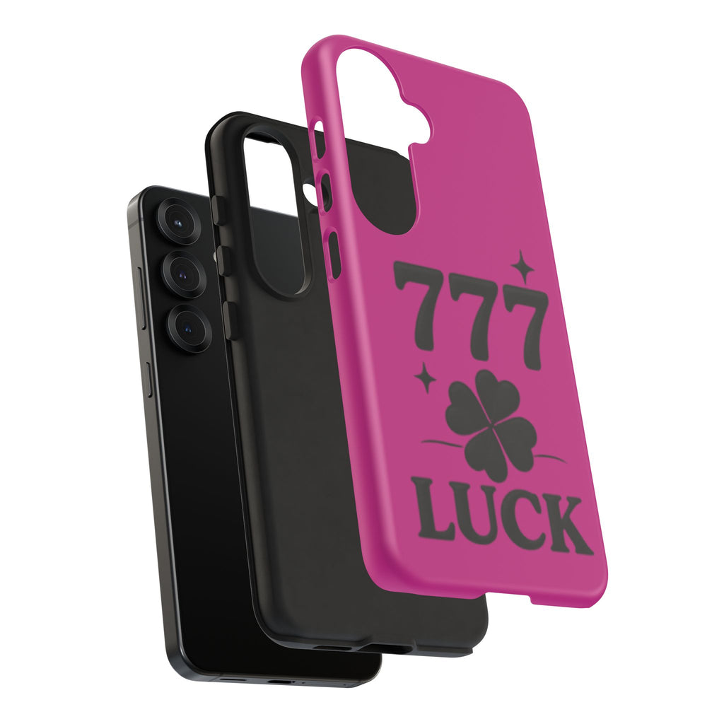 Black & Pink 777 Luck Phone Case