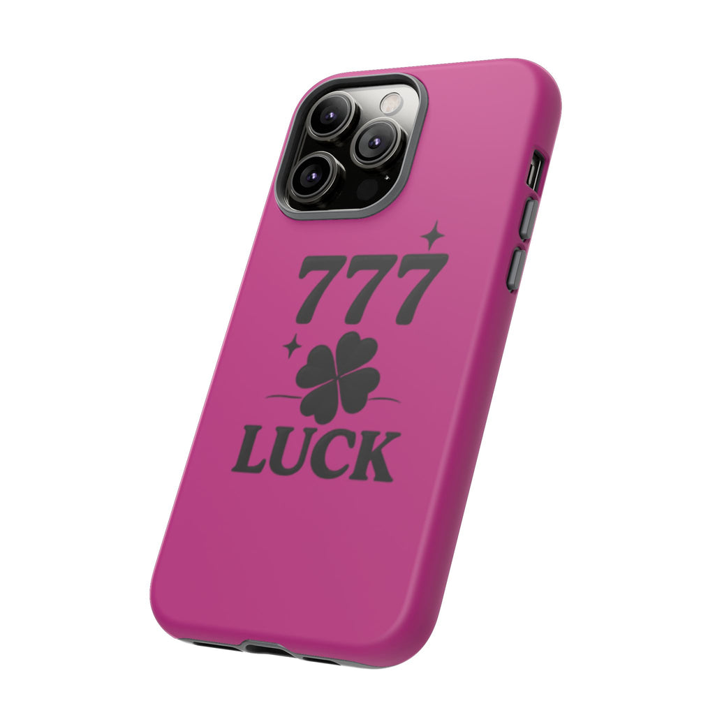 Black & Pink 777 Luck Phone Case