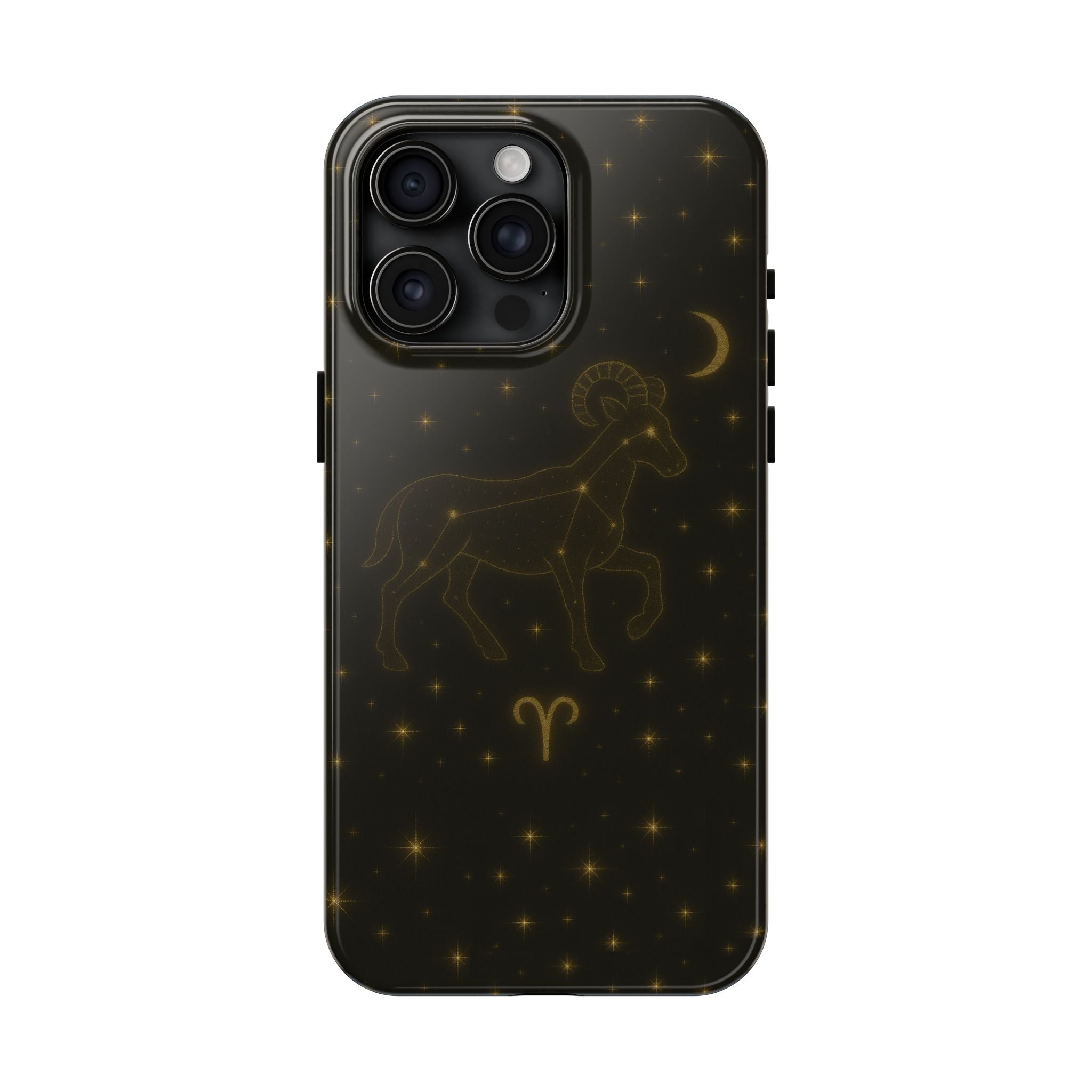 Aries Constellation Tough Phone Case — Zodiac Ram Star Map Design
