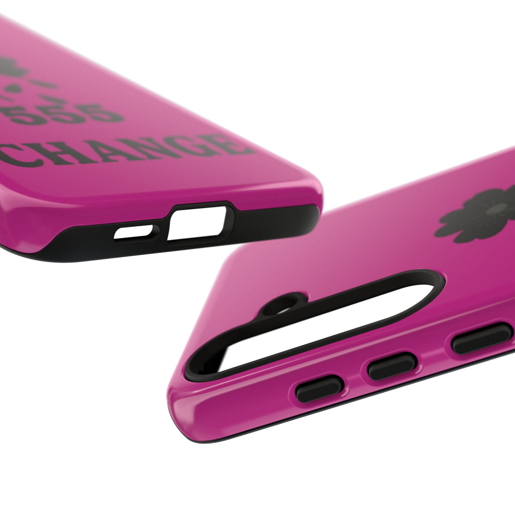 Black & Pink 555 Change Phone Case