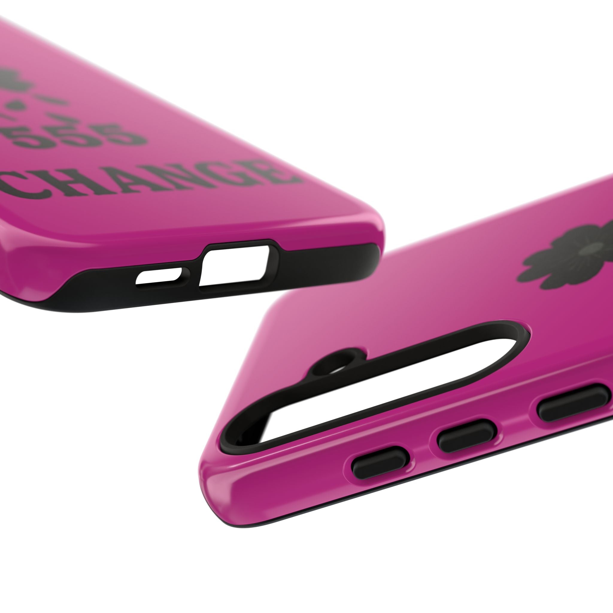 Black & Pink 555 Change Phone Case