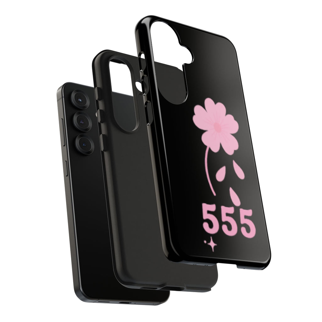 Black & Pink 555 Phone Case